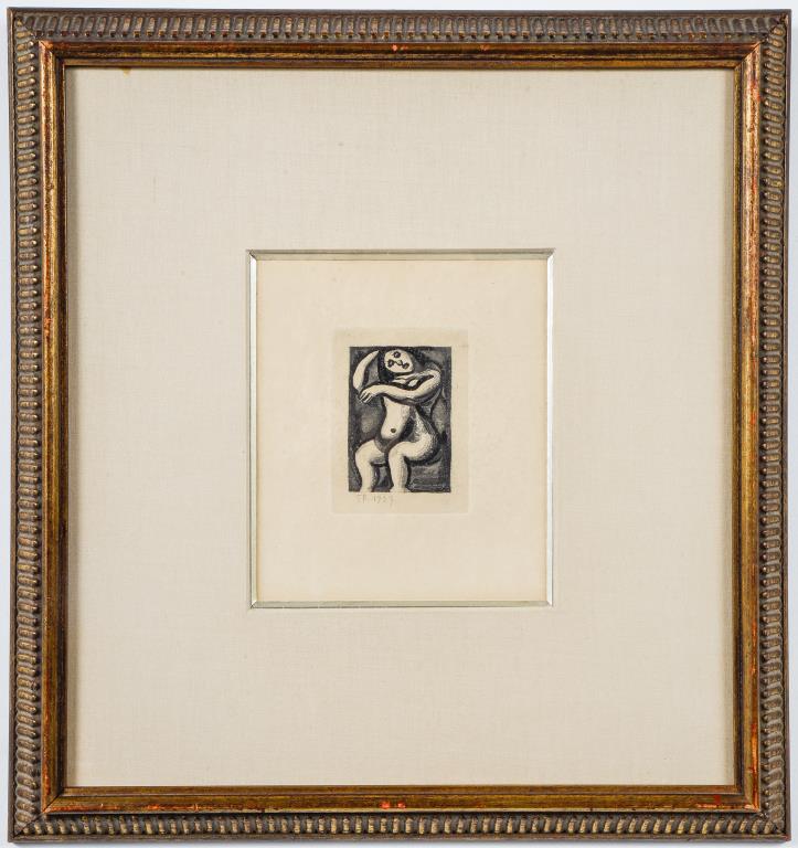 GEORGES ROUAULT "NUDE COMBING