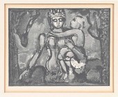 GEORGES ROUAULT WOODCUT(French