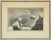 GEORGES SCHREIBER LITHOGRAPH "