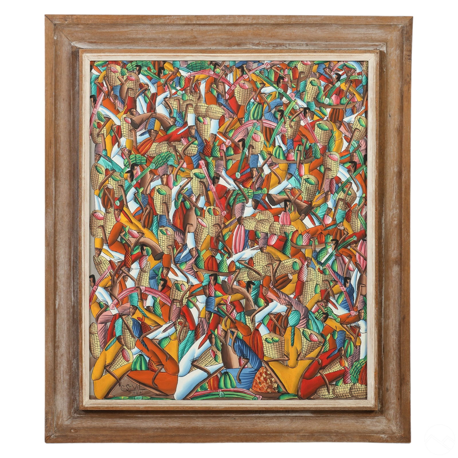 GEORGES ST. VIL 20C. HAITIAN FOLK