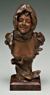 Georges Van Der Straten bronze