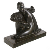 GEORGES VEREZ 20C. BRONZE ART