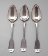 Georgia coin silver spoons: fi