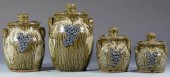 GEORGIA FOLK POTTERY CANISTER