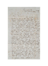 GEORGIA, HANDWRITTEN 19TH CENT