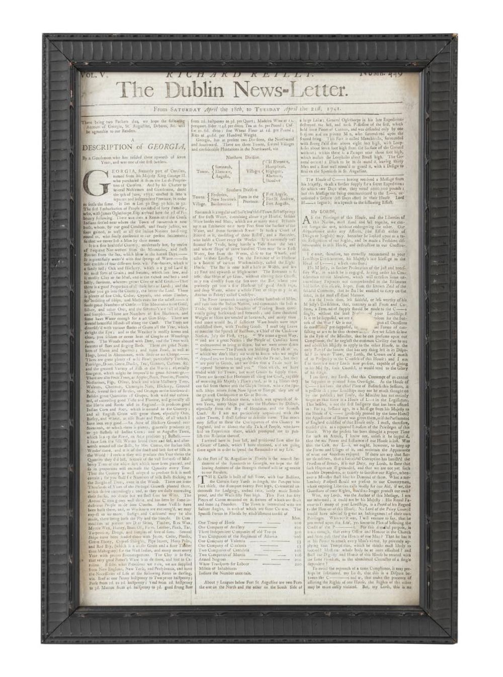 GEORGIA INTEREST, THE DUBLIN