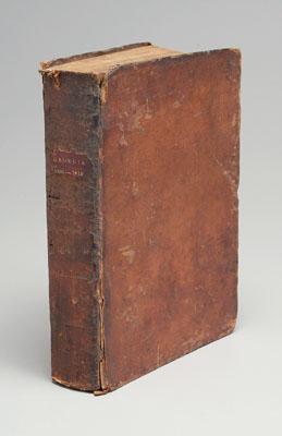 Georgia law 1800-1810, Clayton: