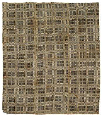 Georgia overshot coverlet, dark