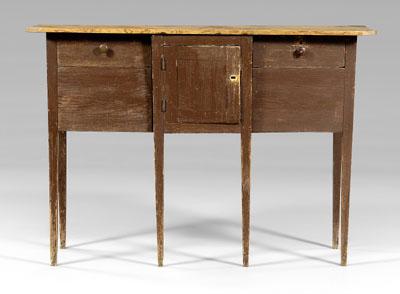 Georgia painted yellow pine