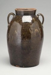 Georgia stoneware churn, evert