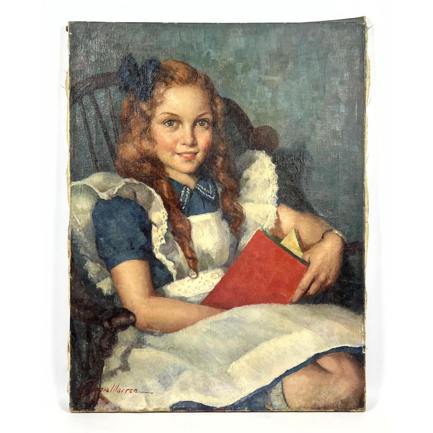 GEORGIA WARREN Portrait Painting on
