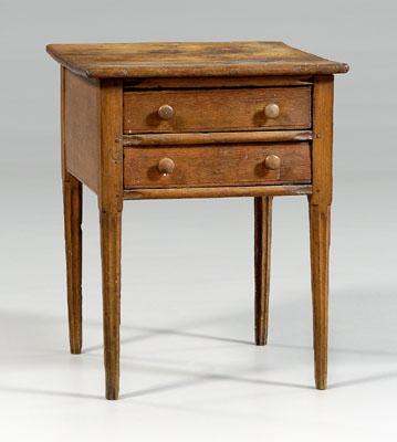 Georgia yellow pine work table, two