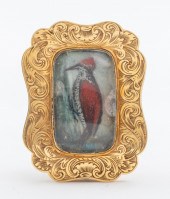 GEORGIAN 14K GOLD MINIATURE PA