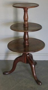 Georgian 3 Tier Mahogany Dumb