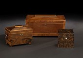 Georgian Banded and Brass-Inla