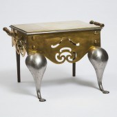 Georgian Brass and Iron Footma