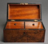 GEORGIAN BURL VENEER MAHOGANY