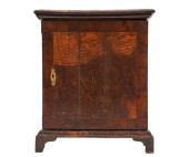 GEORGIAN BURLWOOD MINIATURE CH