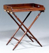 Georgian butler&#39;s tray on
