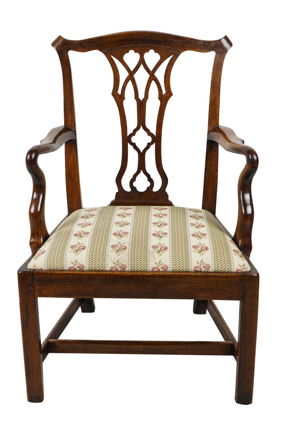 GEORGIAN CARVED MAHOGANY
