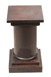 GEORGIAN CARVED WOOD COLUMN FO