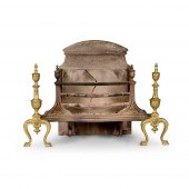 GEORGIAN CAST-IRON AND BRASS F