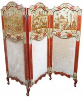 GEORGIAN CHINOISERIE DECORATED