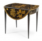 GEORGIAN CHINOISERIE PEMBROKE