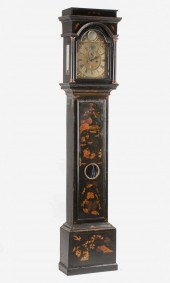 GEORGIAN CHINOISERIE TALL CASE