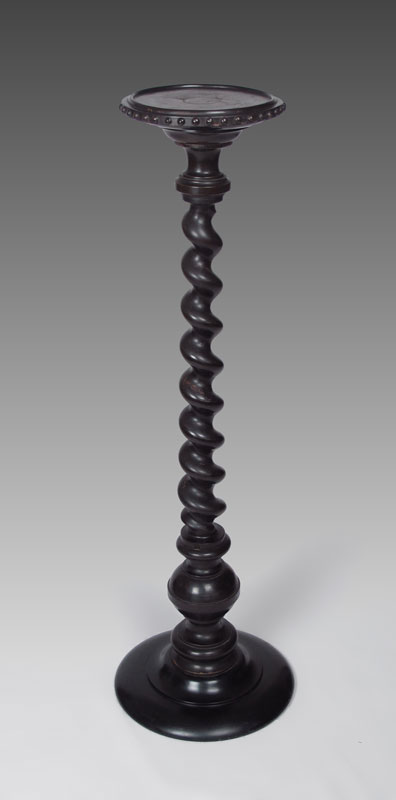 GEORGIAN EBONIZED BARLEY TWIST