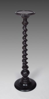GEORGIAN EBONIZED BARLEY TWIST