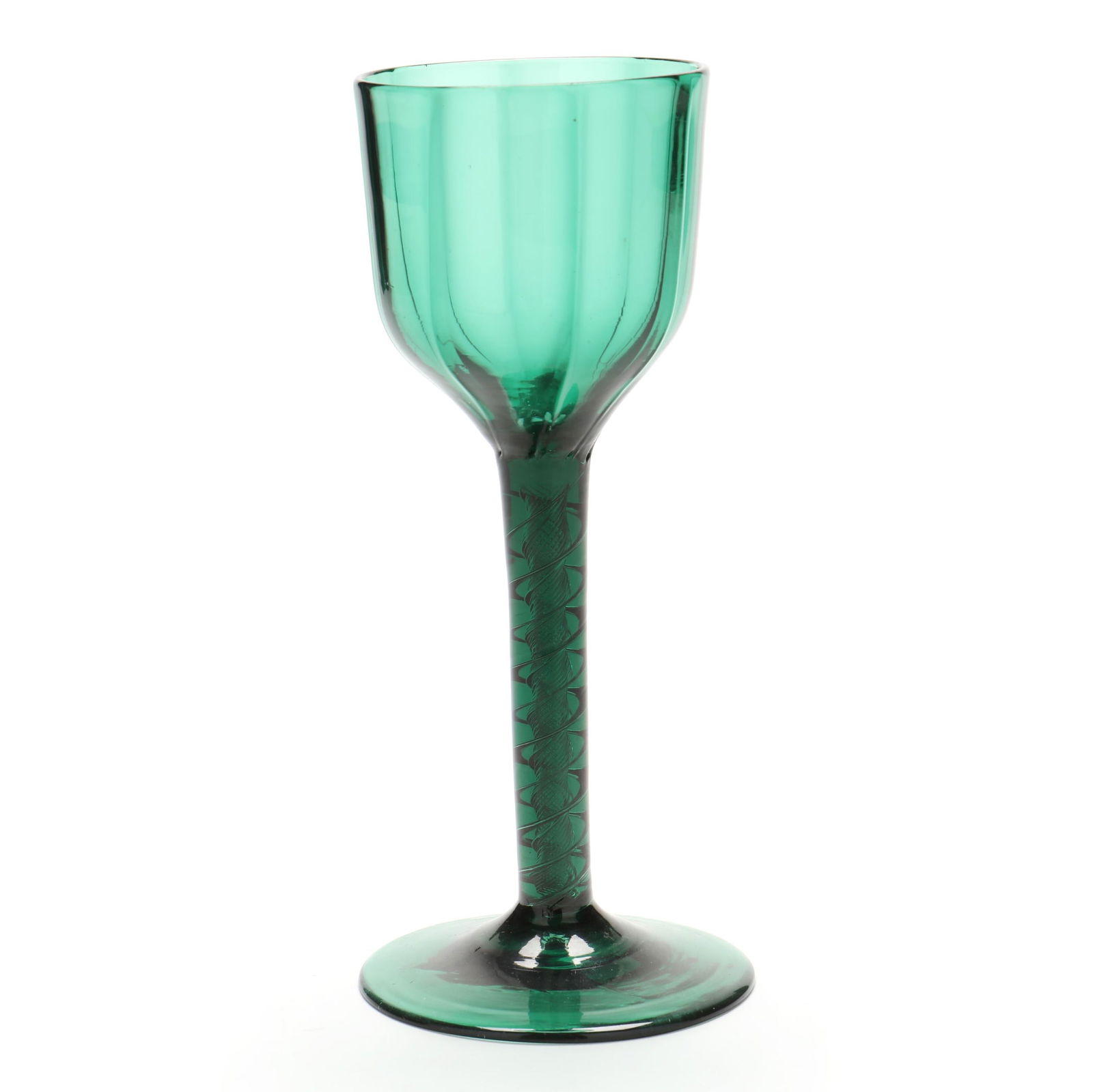 GEORGIAN EMERALD GREEN AIR TWIST