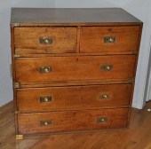 GEORGIAN FADED MAHOGANY TWO PA