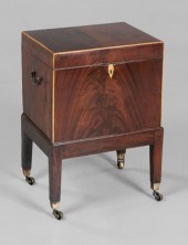Georgian Figured Mahogany Cell