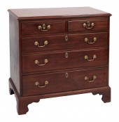 GEORGIAN FIVE-DRAWER CHEST CIR