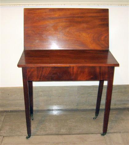 Georgian foldover games table   