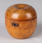GEORGIAN FRUITWOOD APPLE FORM
