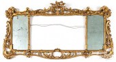 GEORGIAN GILT OVERMANTEL MIRRO