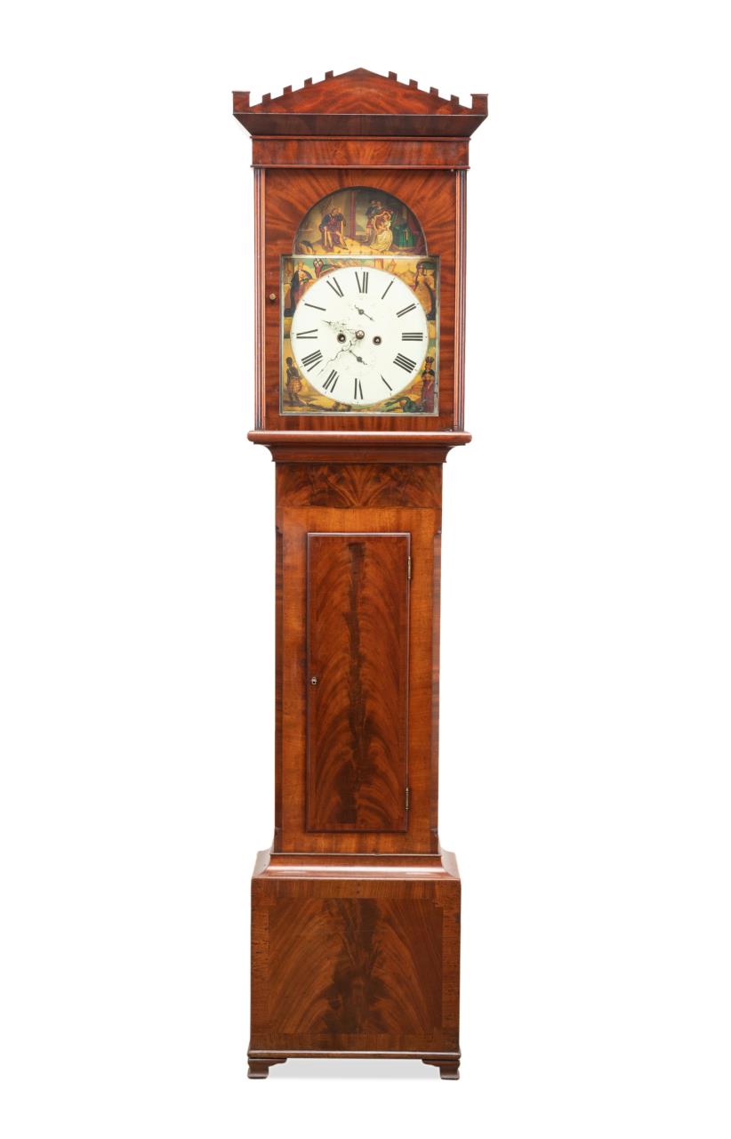 GEORGIAN GOTHIC MAHOGANY TALL