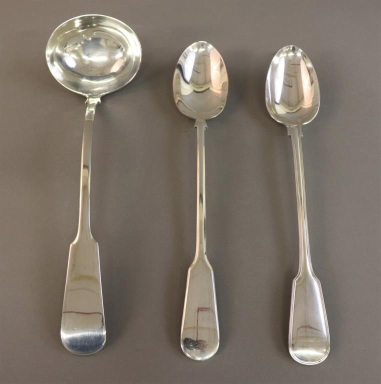Georgian hallmarked ladle, 13