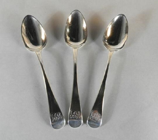 GEORGIAN HALLMARKED SILVER TABLE