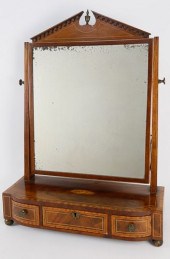 GEORGIAN INLAID MAHOGANY DRESS