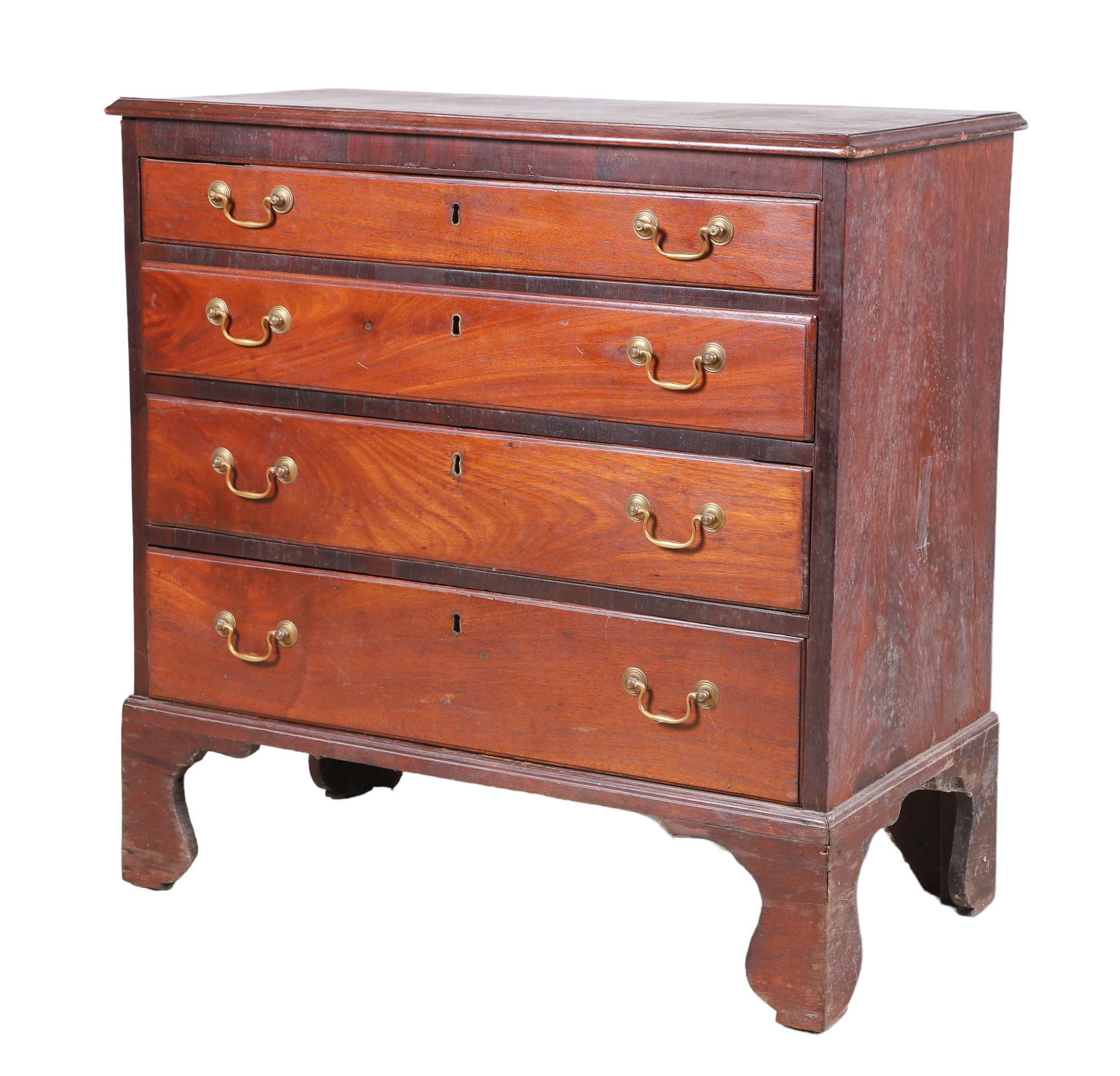 Georgian Mahogany 4-drawer