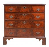 GEORGIAN MAHOGANY BACHELOR'S C