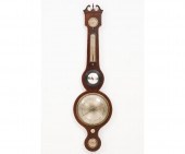 Georgian mahogany banjo barome