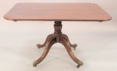 GEORGIAN MAHOGANY BREAKFAST TI