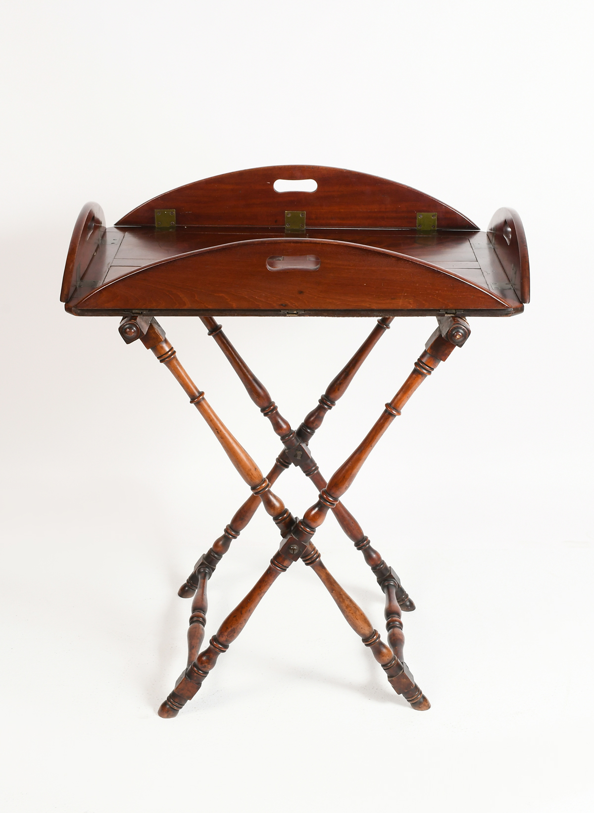 GEORGIAN MAHOGANY BUTLER'S TABLE: