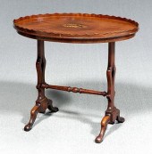 Georgian mahogany butler's tra