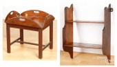 GEORGIAN MAHOGANY BUTLERS TRAY