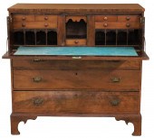 GEORGIAN MAHOGANY CHEST WITH S